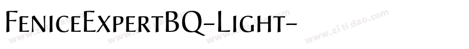 FeniceExpertBQ-Light字体转换