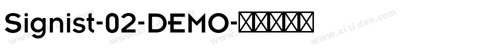 Signist-02-DEMO字体转换