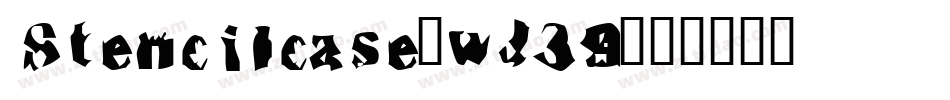 Stencilcase-wJ39字体转换