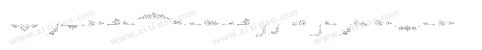 SuRealDingbats-VolumeOne字体转换