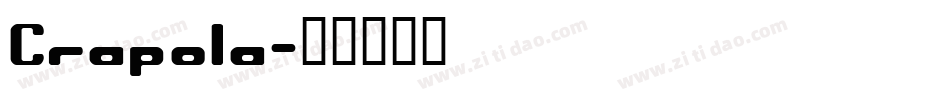 Crapola字体转换