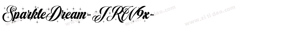 SparkleDream-JRW9x字体转换