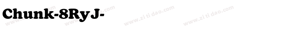 Chunk-8RyJ字体转换