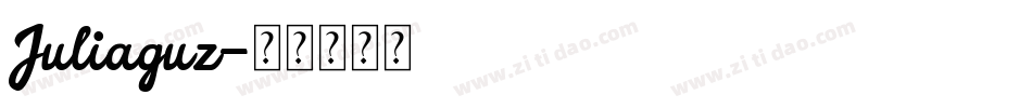 Juliaguz字体转换