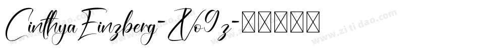 CinthyaEinzberg-ZVo9z字体转换