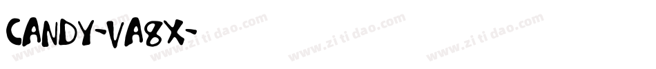 Candy-Va8x字体转换