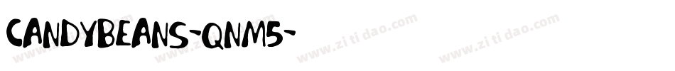 CandyBeans-qnM5字体转换