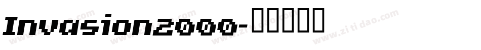 Invasion2000字体转换