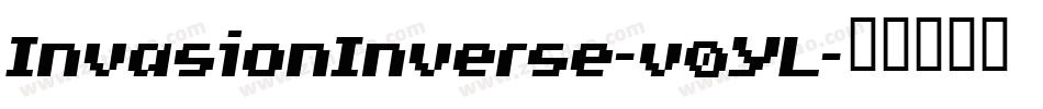 InvasionInverse-v0YL字体转换