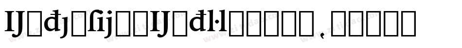 ExtensionExtraBold字体转换