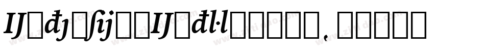 ExtensionExtraBold字体转换