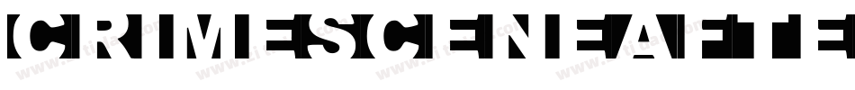 CrimesceneAfterimage-MLe字体转换