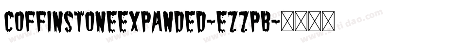 CoffinStoneExpanded-eZZpB字体转换