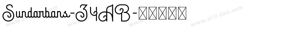 Sundarbans-Z4AB字体转换