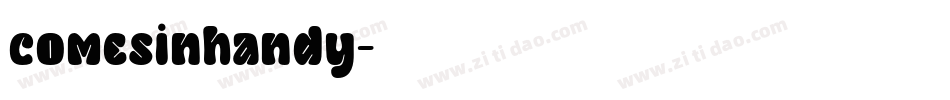 comesinhandy字体转换