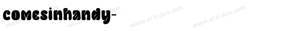 comesinhandy字体转换