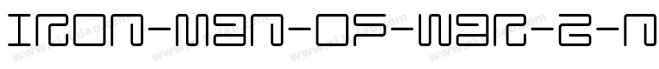 IRON-MAN-OF-WAR-2-NCV字体转换