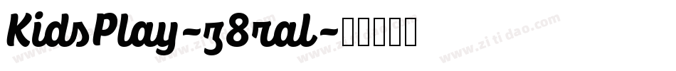 KidsPlay-z8ral字体转换