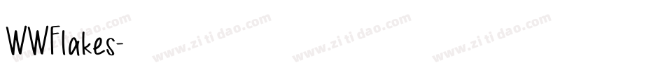 WWFlakes字体转换