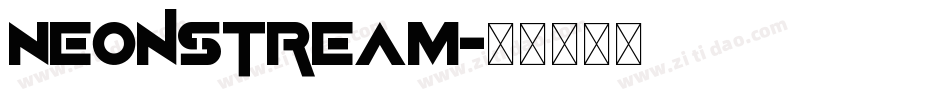 NeonStream字体转换