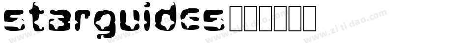 STARGUIDES字体转换