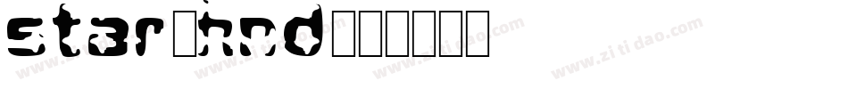 Star-Hnd字体转换