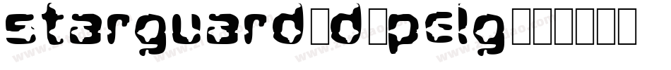 StarGuard3D-Pelg字体转换