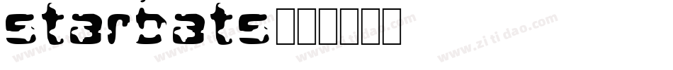 Starbats字体转换