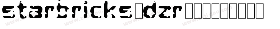Starbricks-DZR9-2字体转换