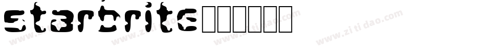 Starbrite字体转换