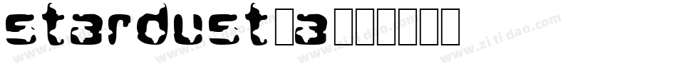 Stardust-A字体转换