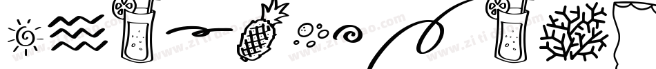 XmasClipart字体转换