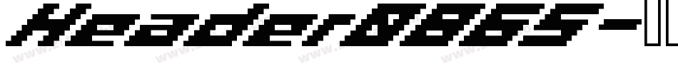 Header0865字体转换