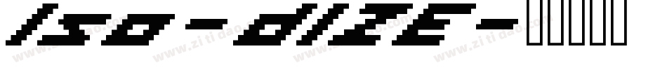 Iso-dlZE字体转换