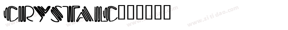 CRYSTALC字体转换