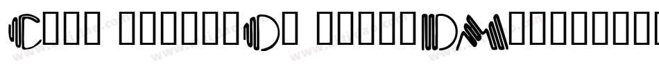CrystallineOutline-DMwd字体转换