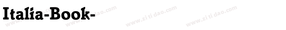 Italia-Book字体转换