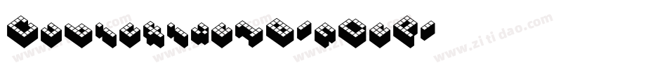Cubicfive18-nDeP字体转换