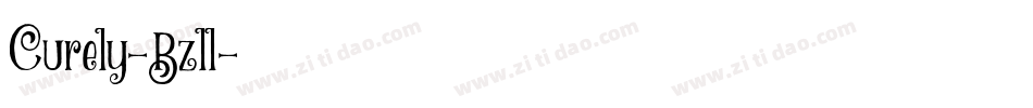 Curely-Bzll字体转换