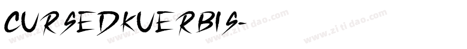 CursedKuerbis字体转换