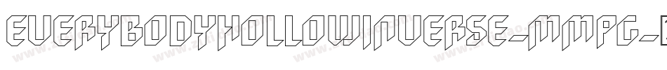 EverybodyHollowInverse-mMPG字体转换
