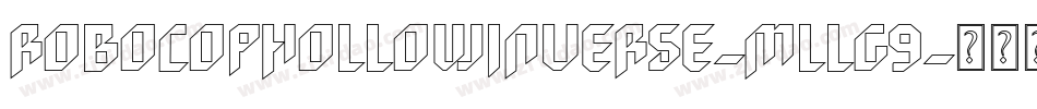 RobocopHollowInverse-mLLg9字体转换