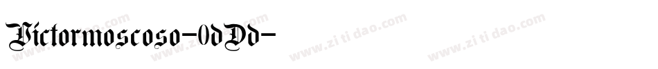 Victormoscoso-0dDd字体转换