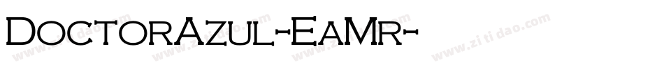 DoctorAzul-EaMr字体转换