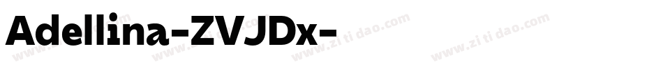 Adellina-ZVJDx字体转换