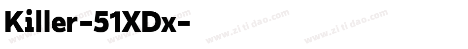 Killer-51XDx字体转换
