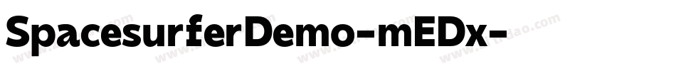 SpacesurferDemo-mEDx字体转换