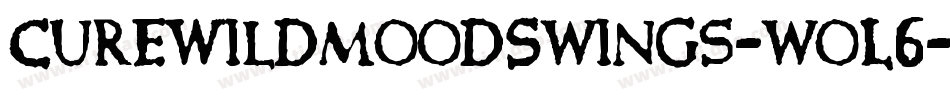 CureWildMoodSwings-woL6字体转换