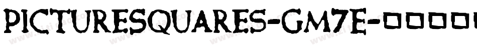 PictureSquares-gm7E字体转换