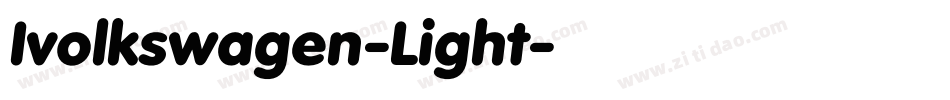 Ivolkswagen-Light字体转换